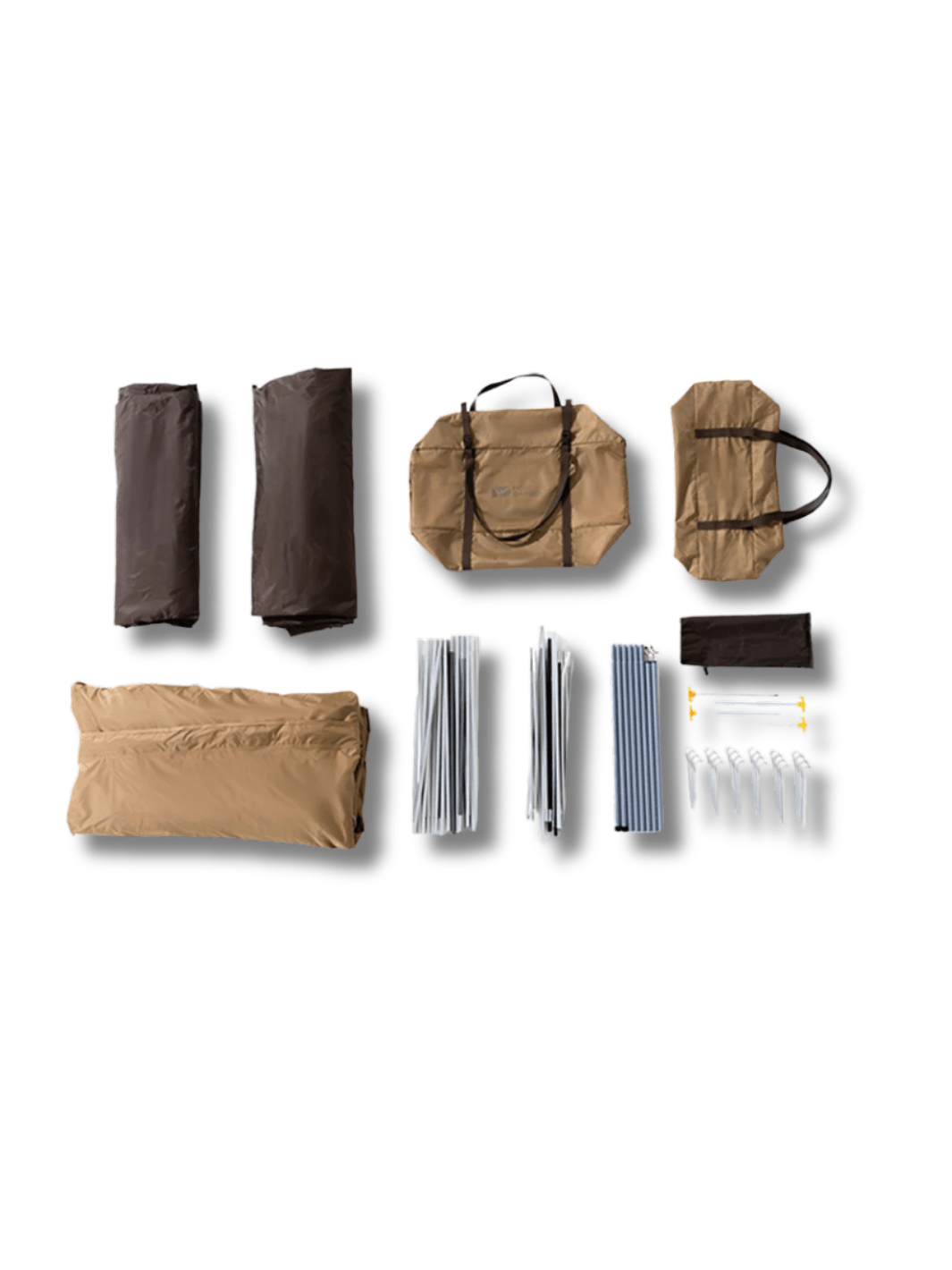 tente tunnel 2 chambres