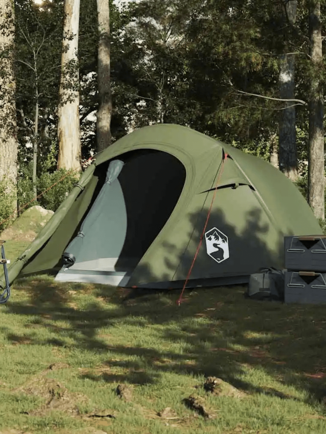 tente tunnel 2 places