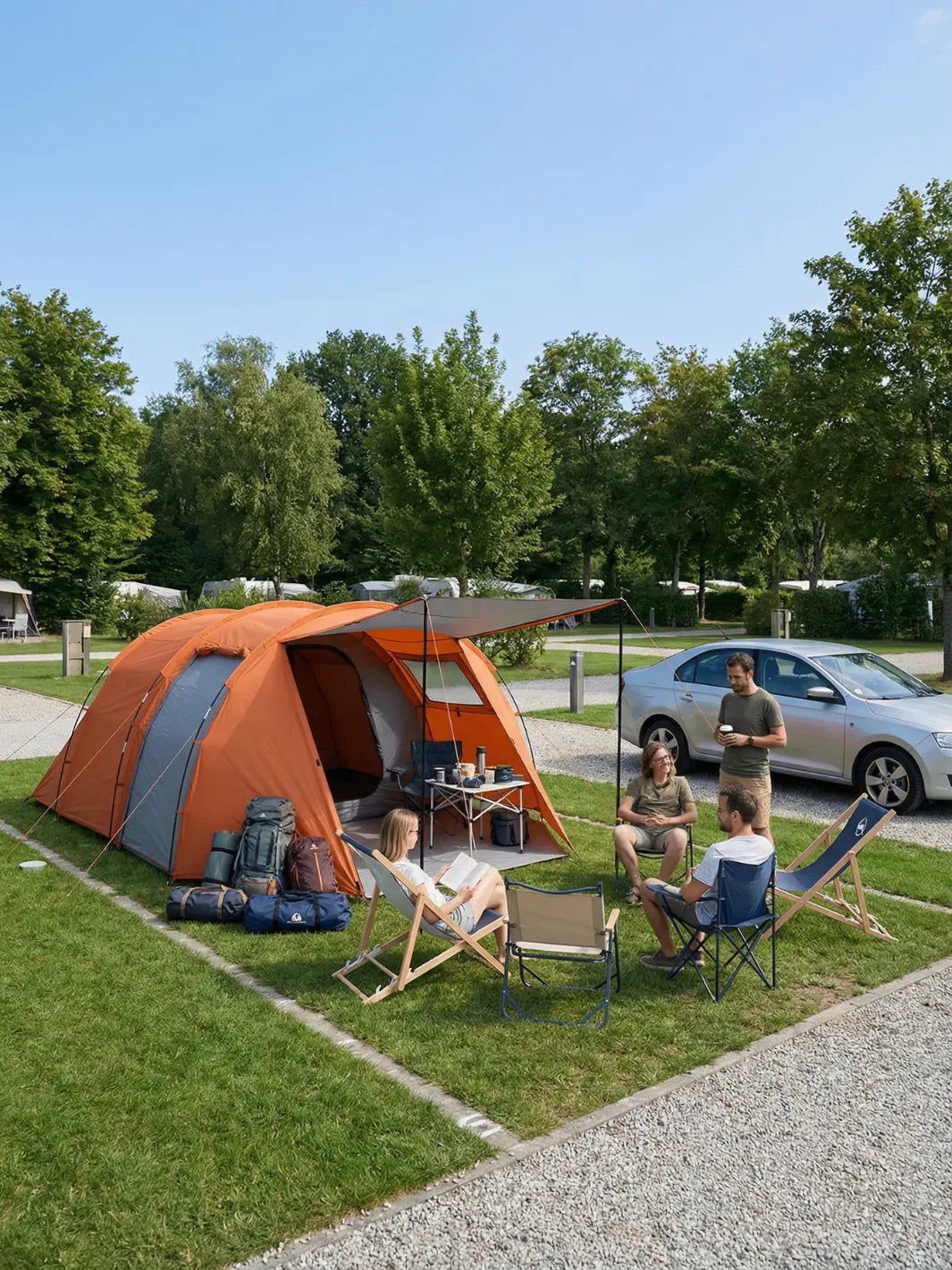 tente de camping 4 places
