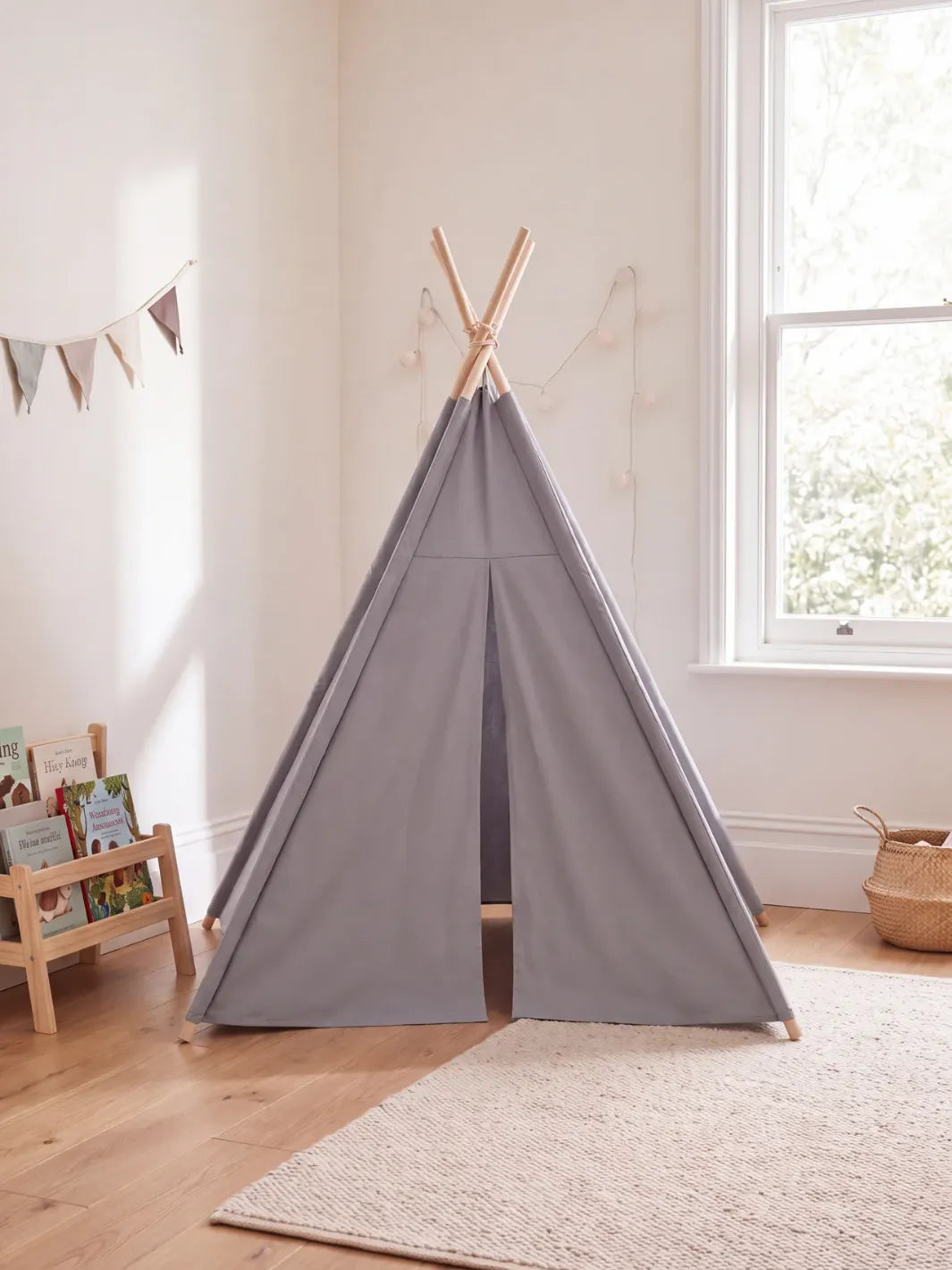 Tipi enfant en bois massif | 1,50 m, dès 3 ans