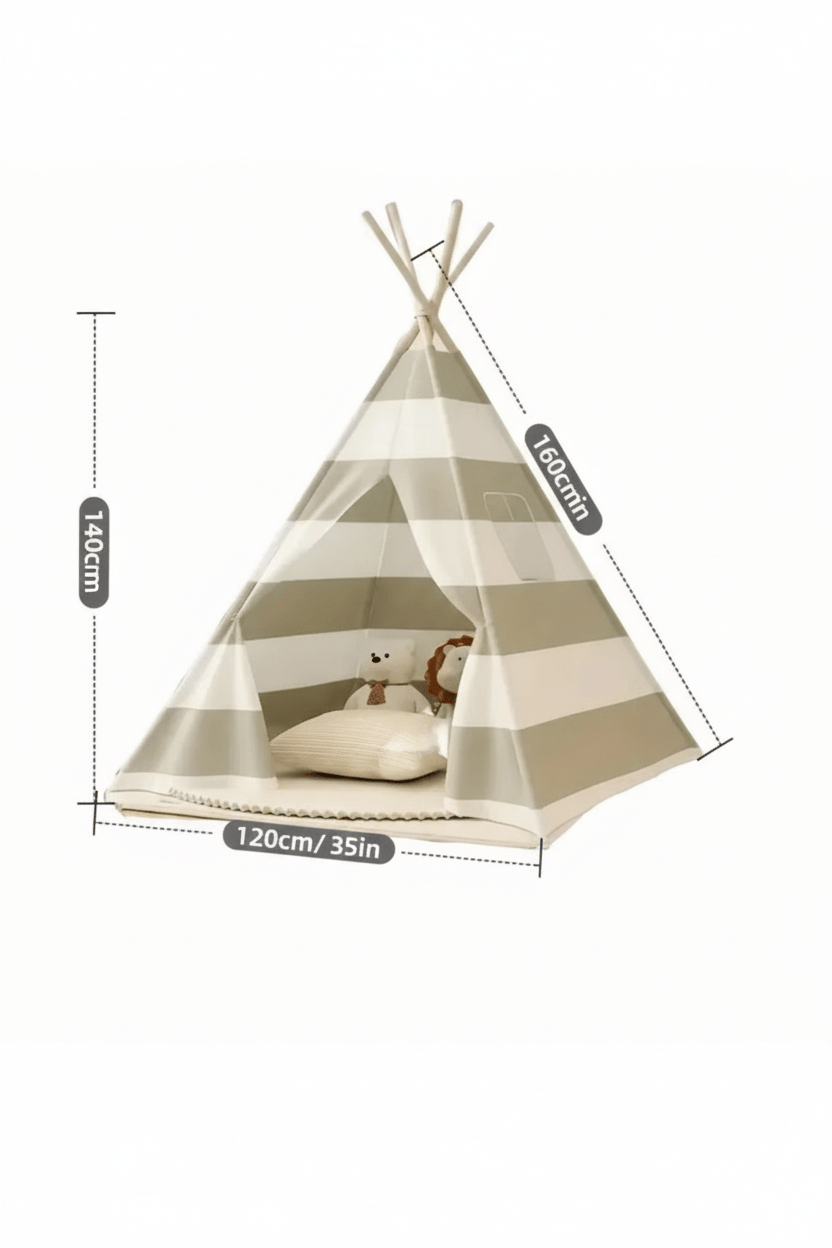 Tipi tente enfant | ludique et confortable
