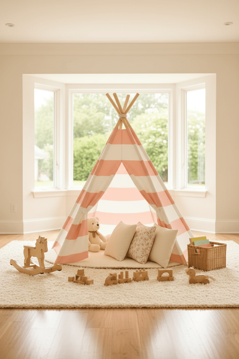Tipi tente enfant | ludique et confortable