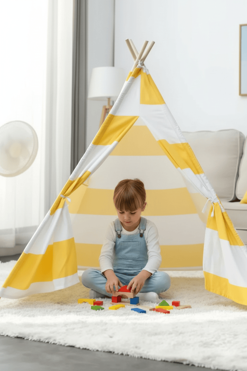 Tipi tente enfant | ludique et confortable