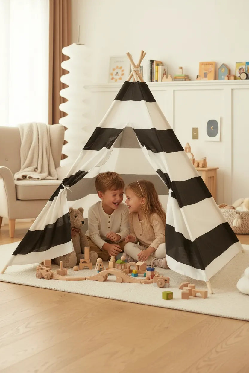 Tipi tente enfant | ludique et confortable