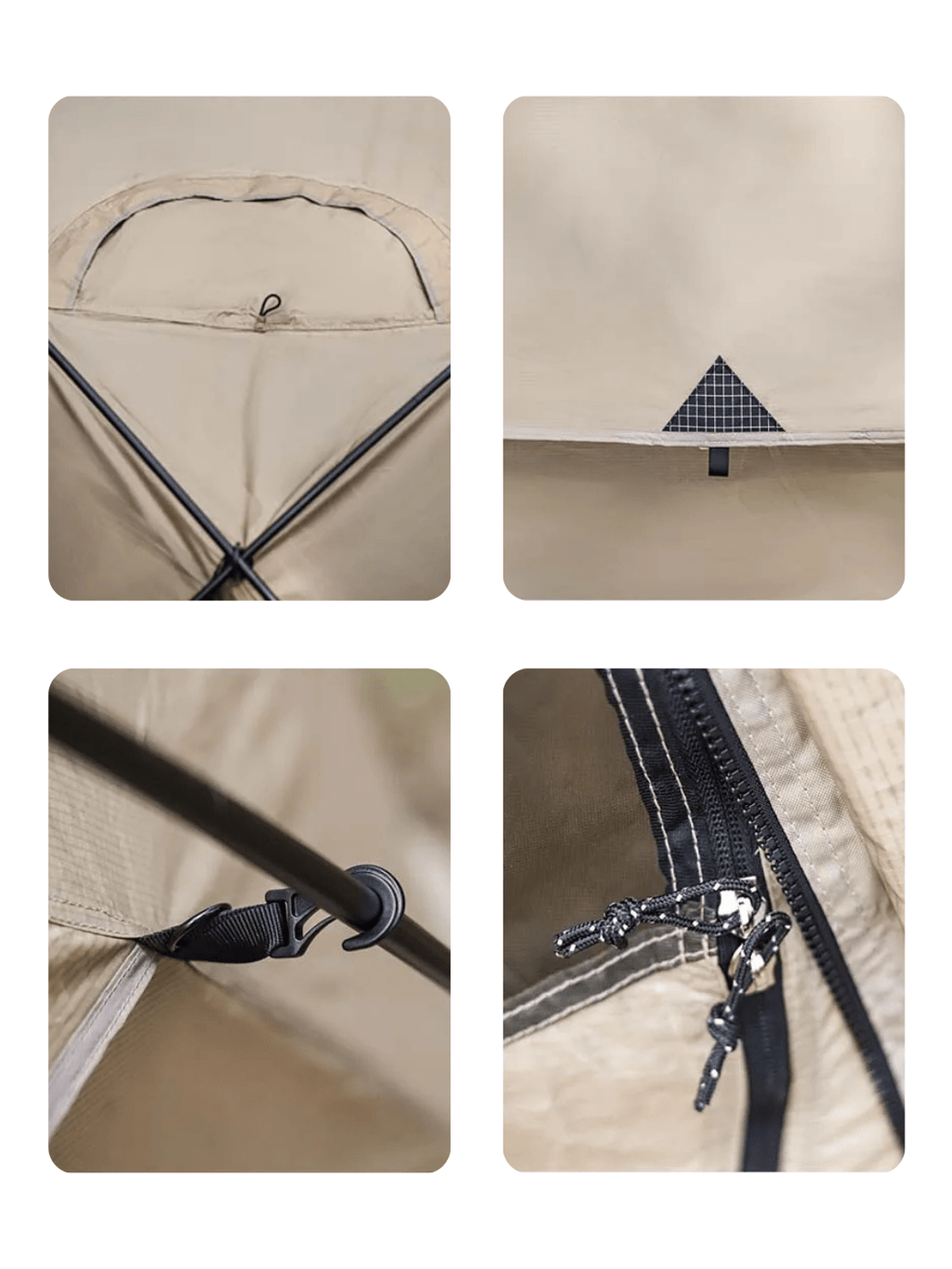 toile de tente 3 places