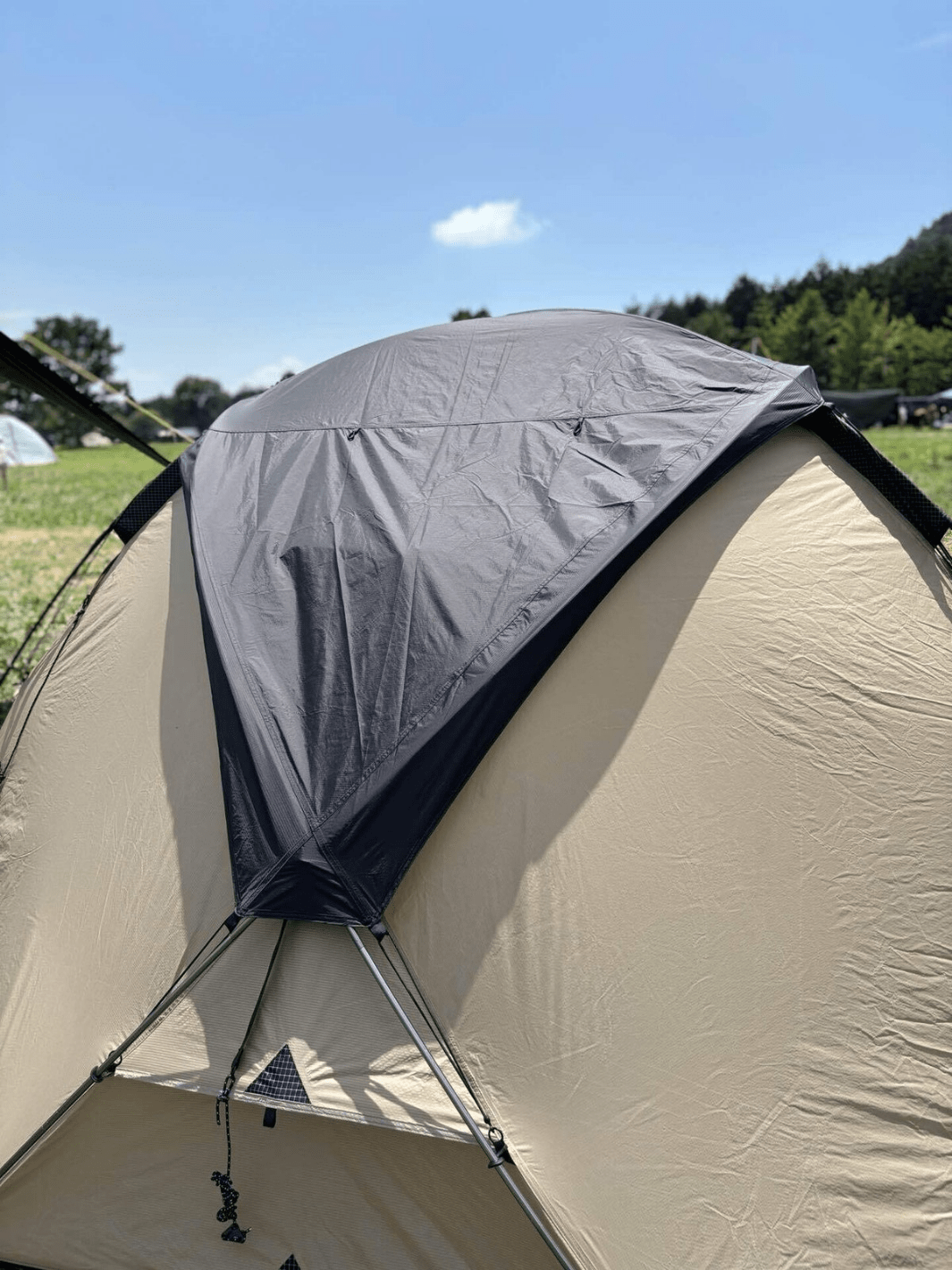 toile de tente 3 places
