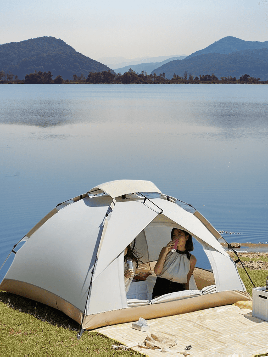 toile de tente 4 places