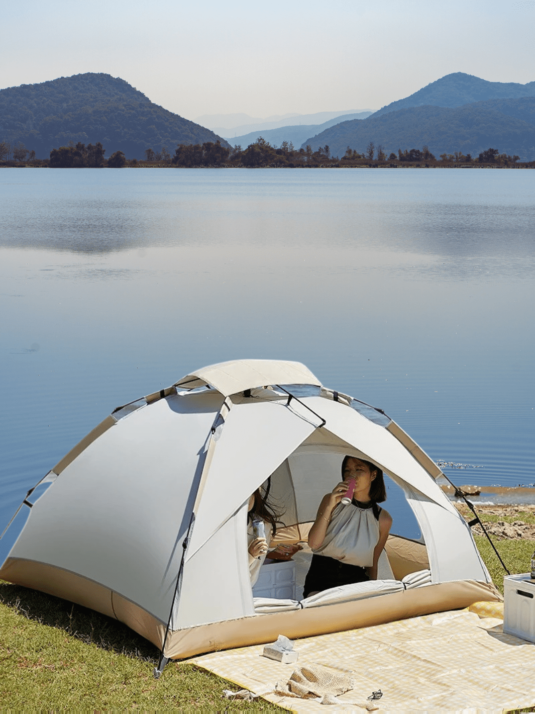 toile de tente 4 places