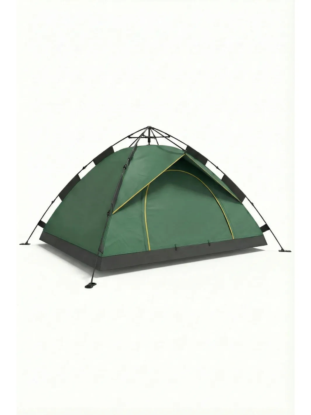 Tente Dôme Pop-up 3-4 Personnes Ergocar - Double Couche Imperméable Anti-UV Camping Randonnée