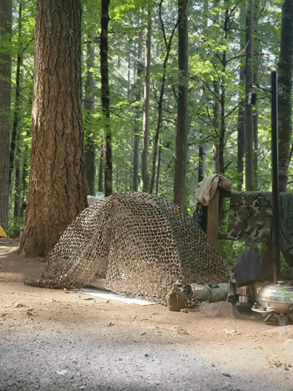 toile de tente bivouac