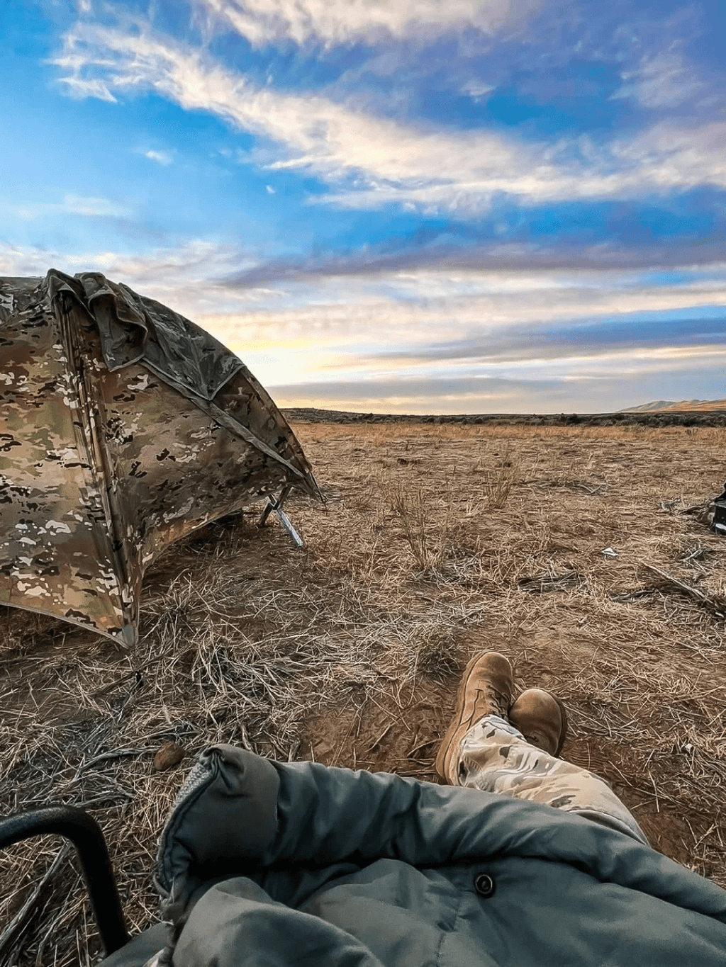toile de tente camouflage