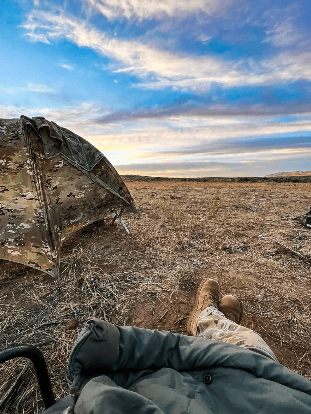 toile de tente camouflage