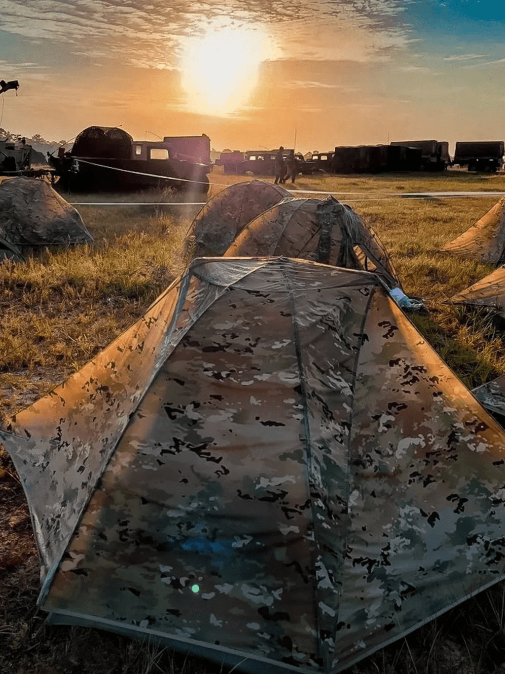 toile de tente camouflage