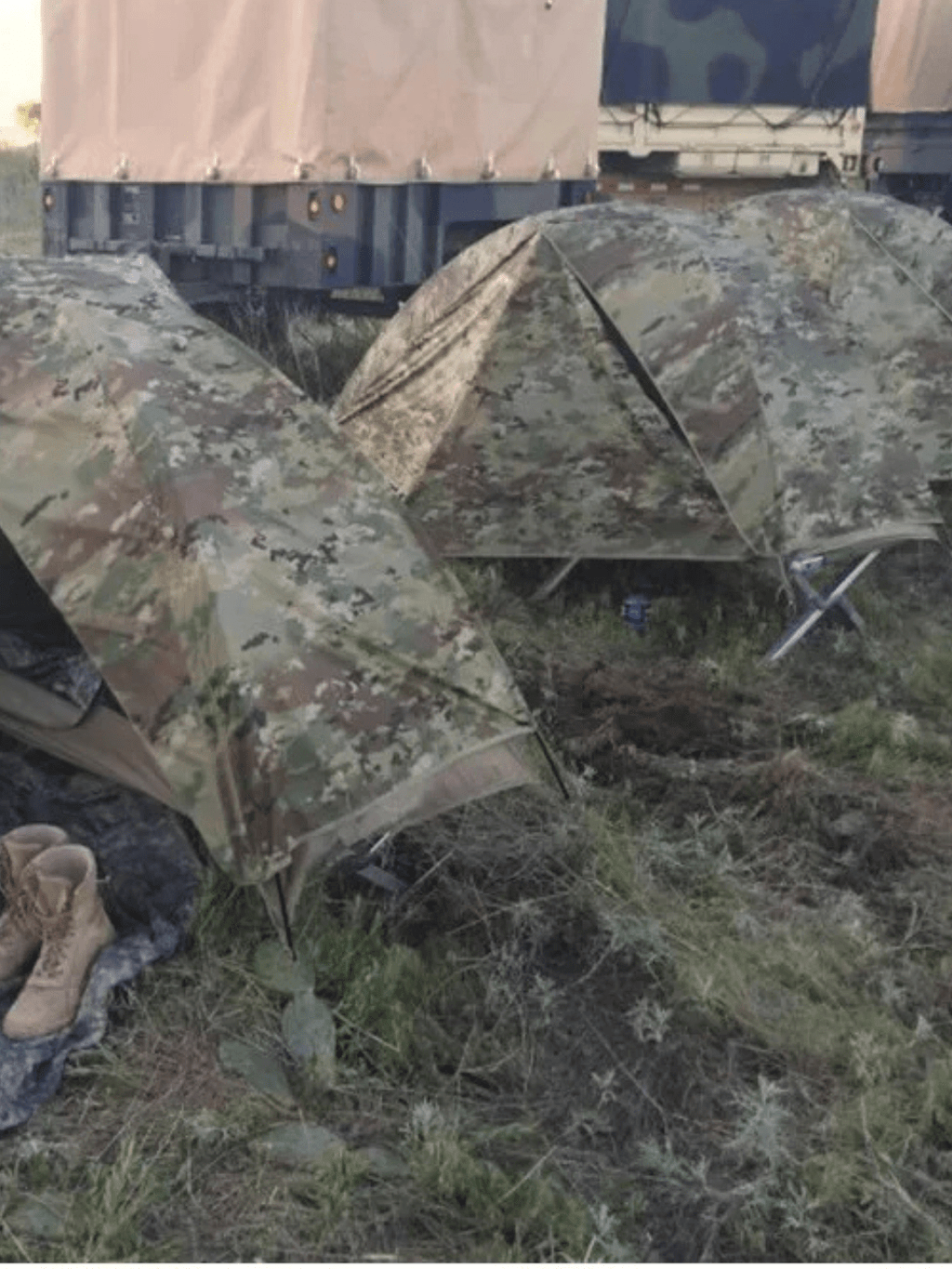 toile de tente camouflage