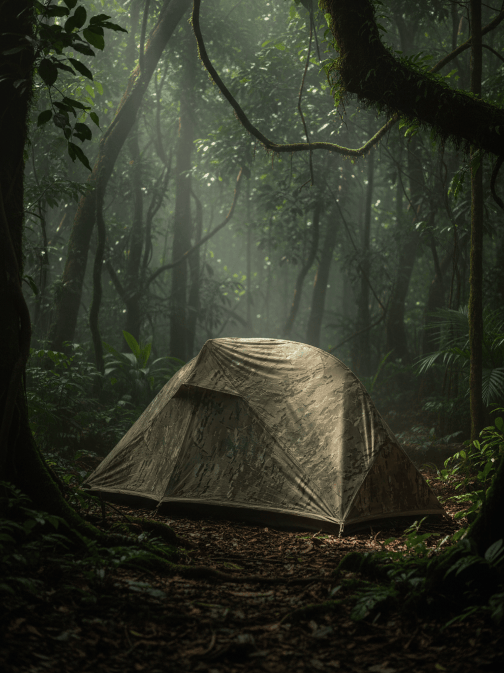 Toile de tente camouflage | robuste et discrète