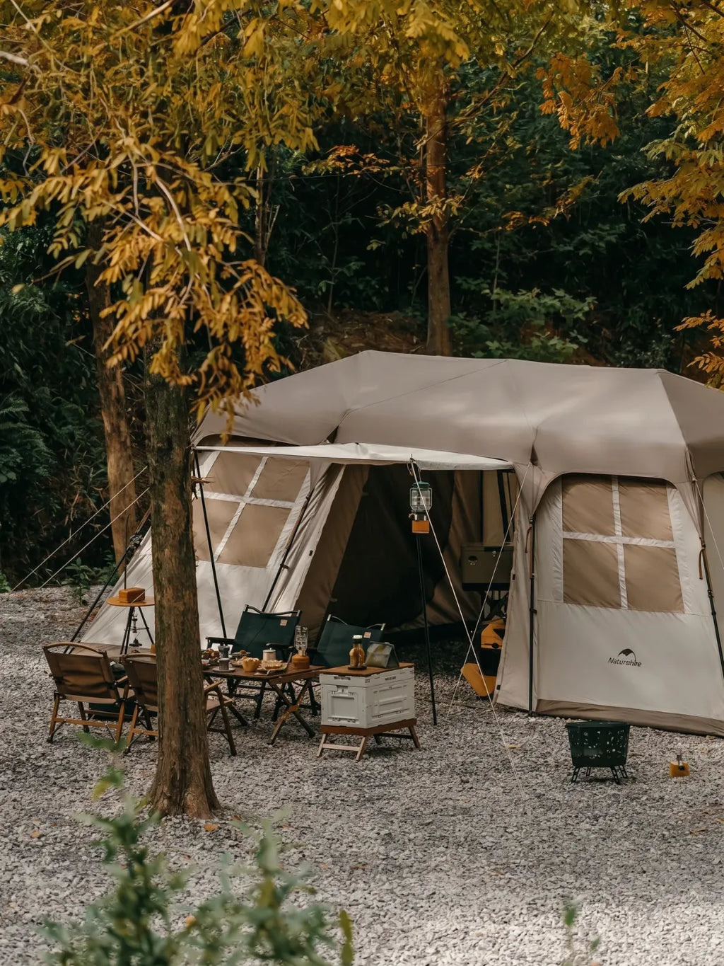 Toile de tente camping 6 8 personnes | GLAMPING AUTOMATIQUE