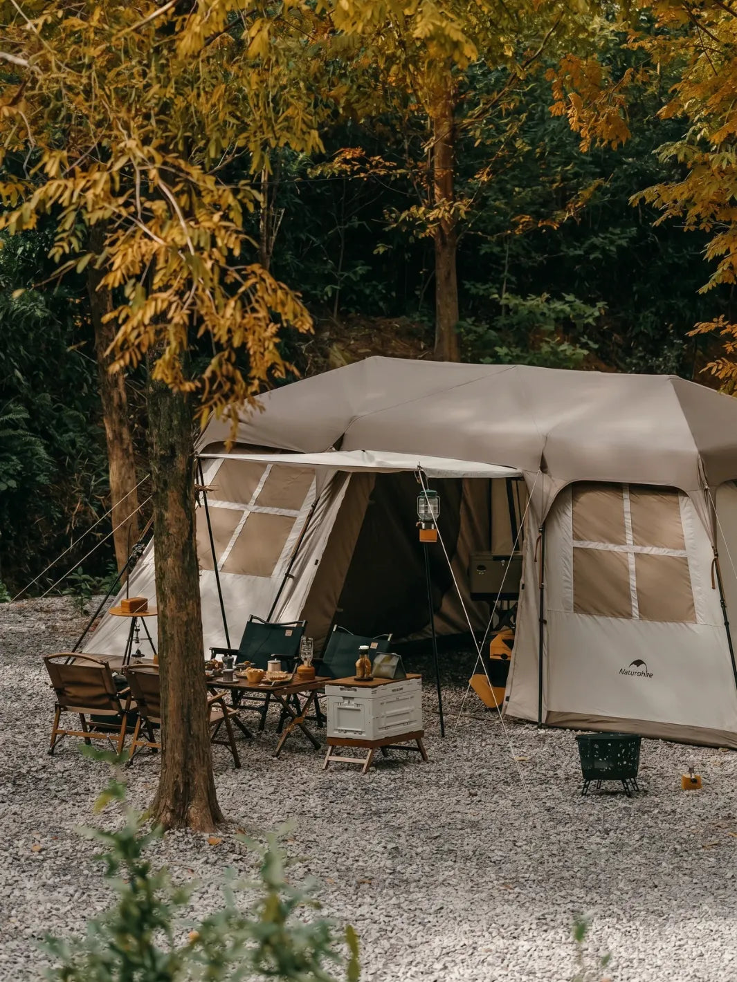 Toile de tente camping 6 8 personnes | GLAMPING AUTOMATIQUE