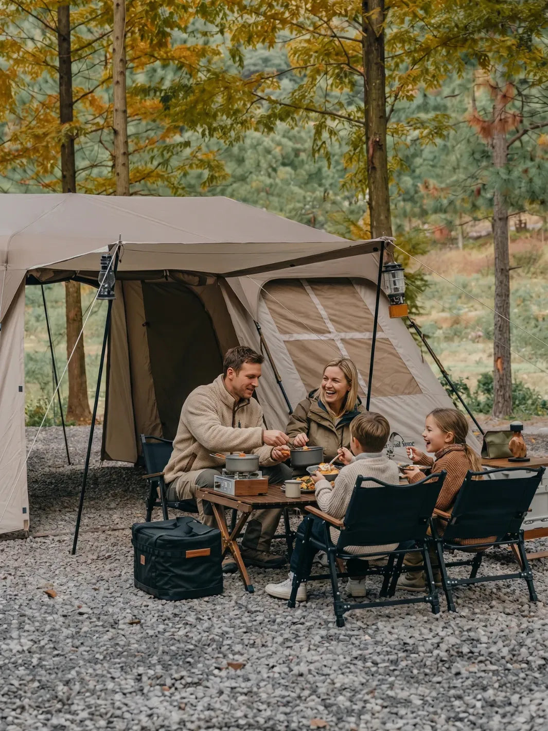Toile de tente camping 6 8 personnes