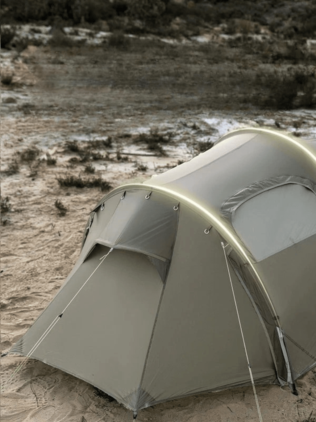 toile de tente de randonnée