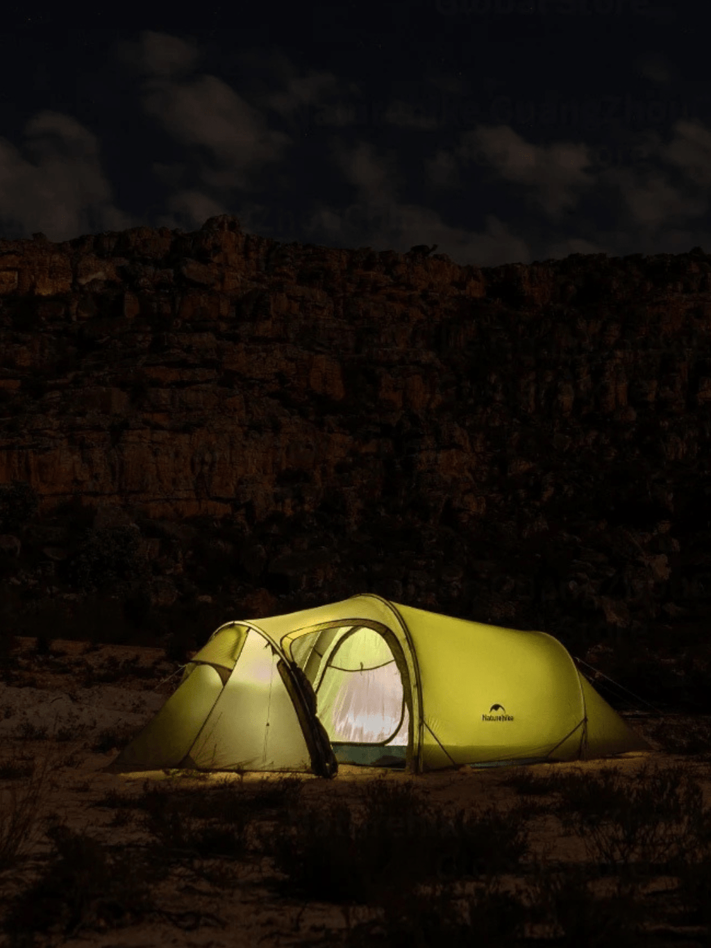 toile de tente de randonnée