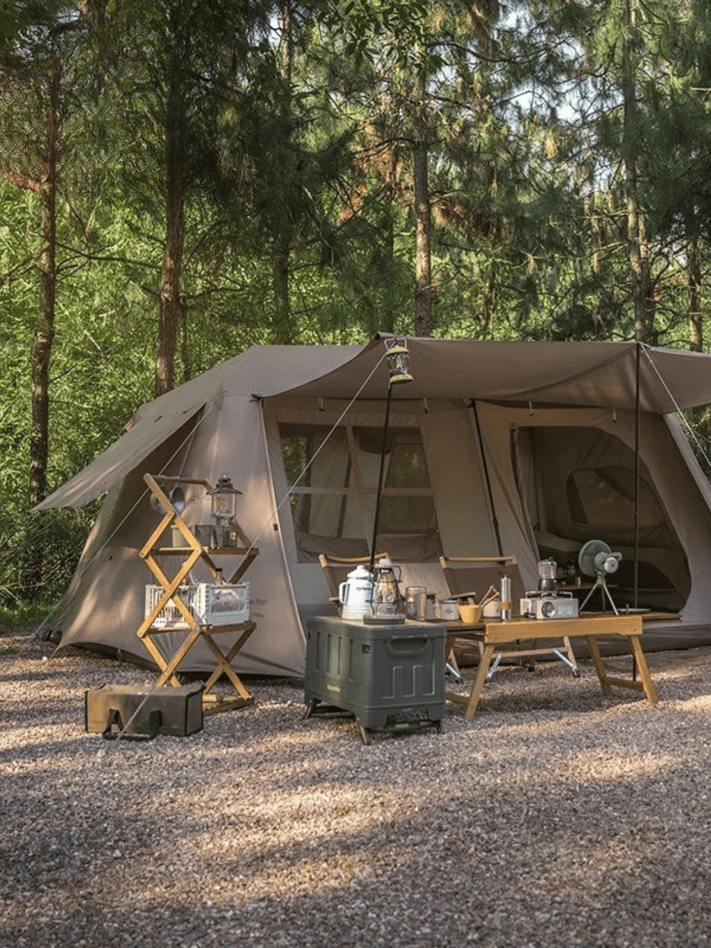 toile de tente familiale