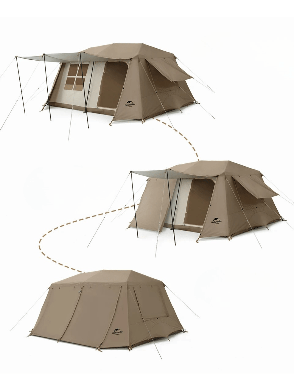 toile de tente familiale