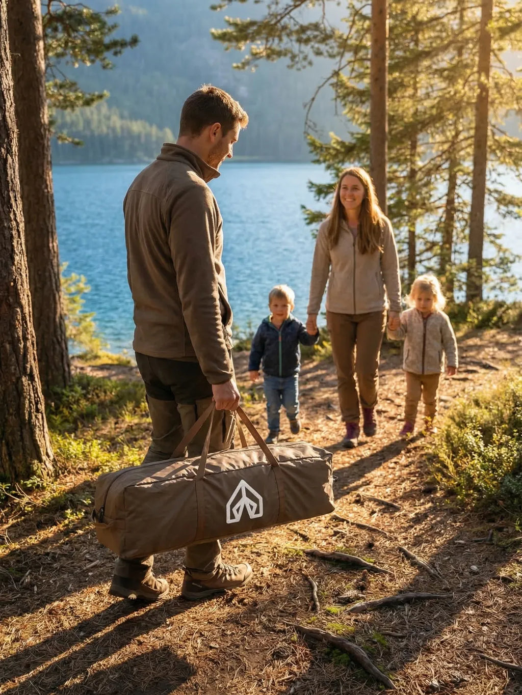 Toile de tente familiale | 6 PERSONNES CONFORT TOTAL