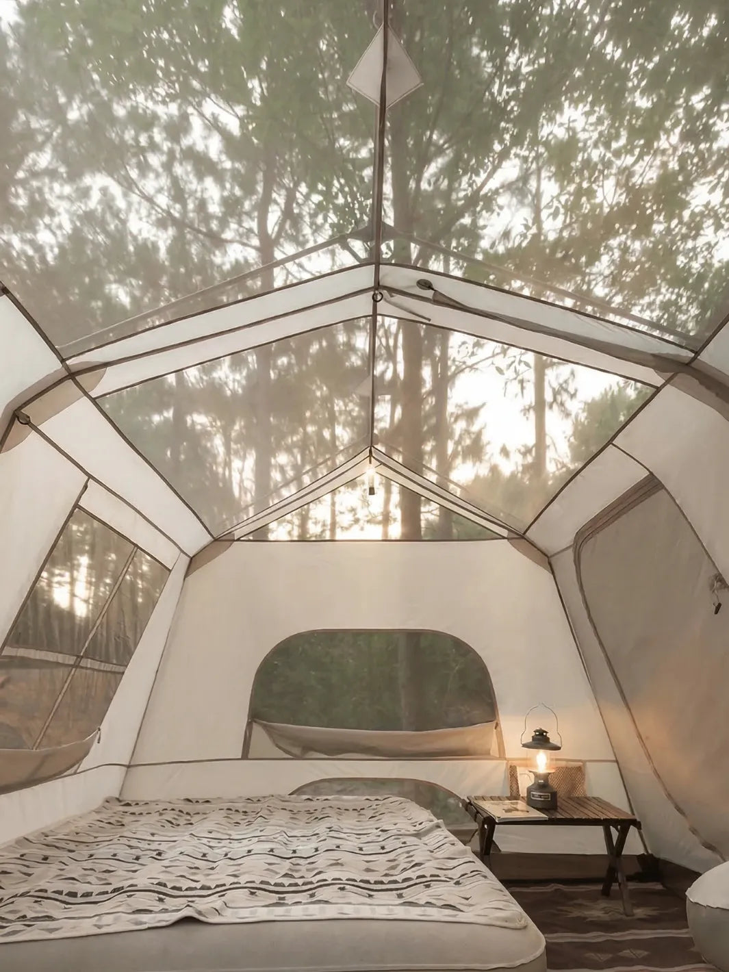 Toile de tente familiale | 6 PERSONNES CONFORT TOTAL