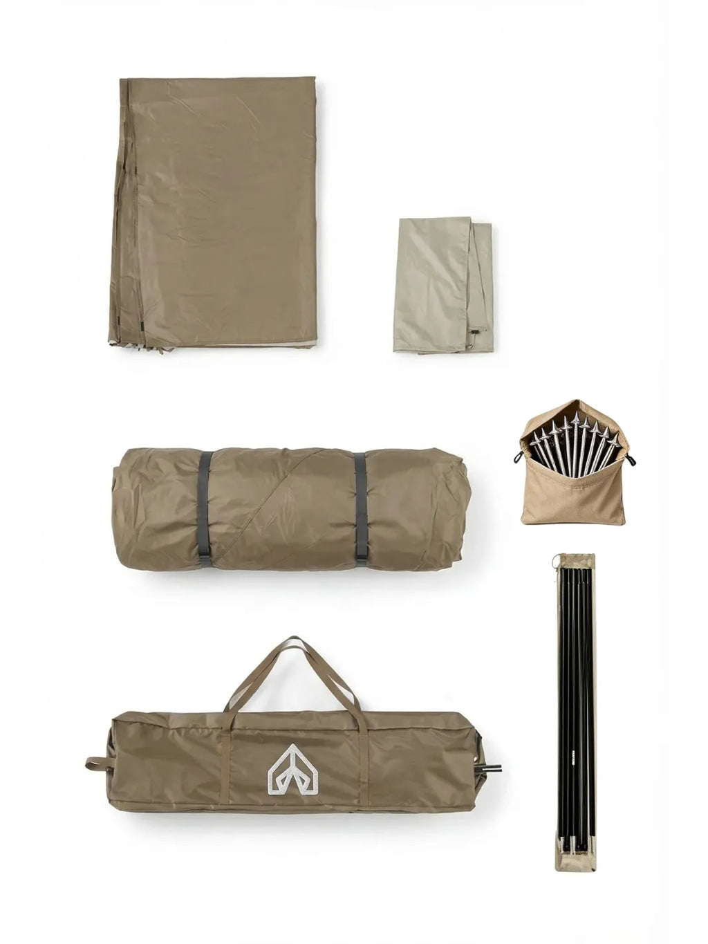 Toile de tente familiale | 6 PERSONNES CONFORT TOTAL