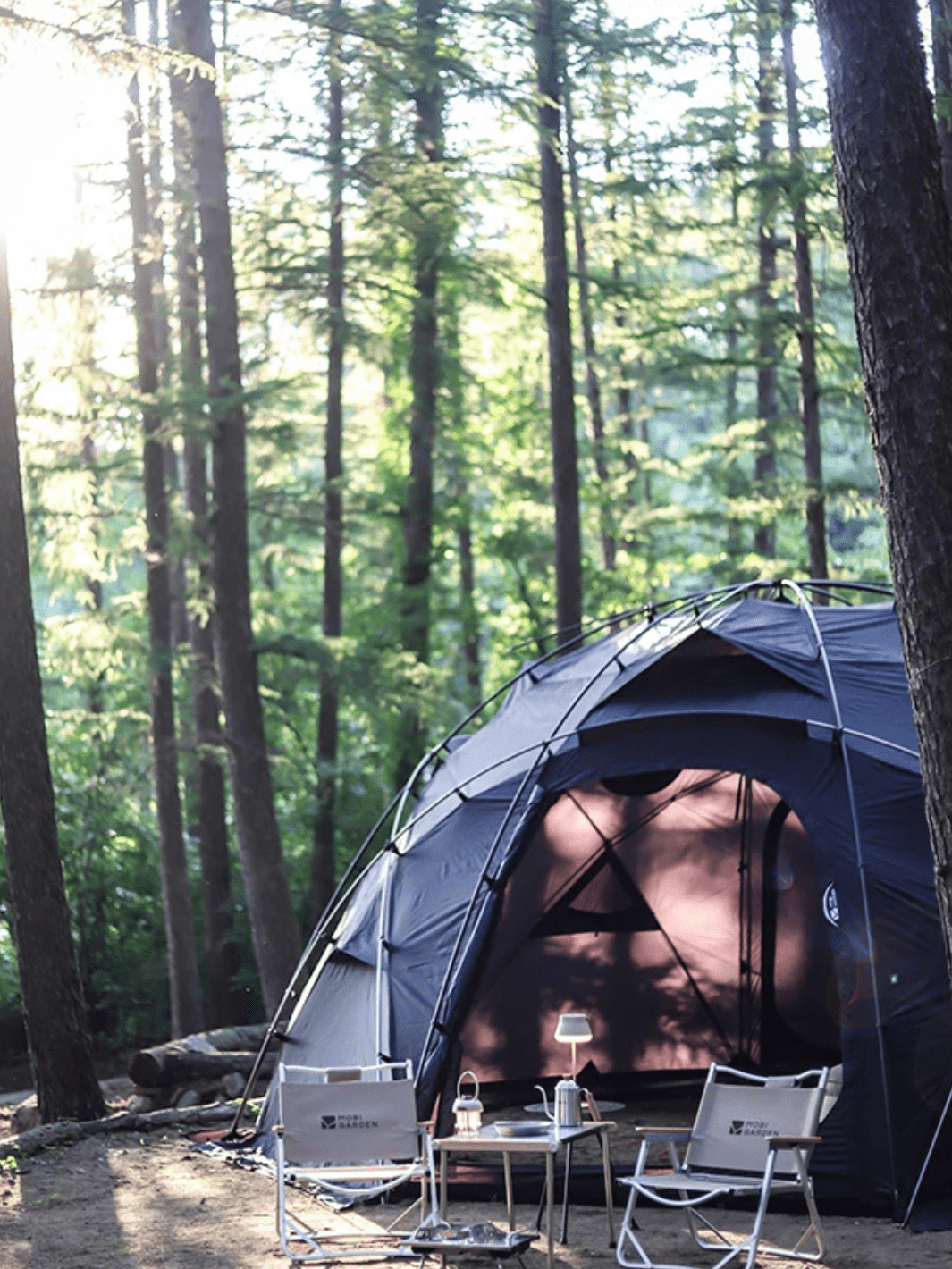 toile de tente fresh and black