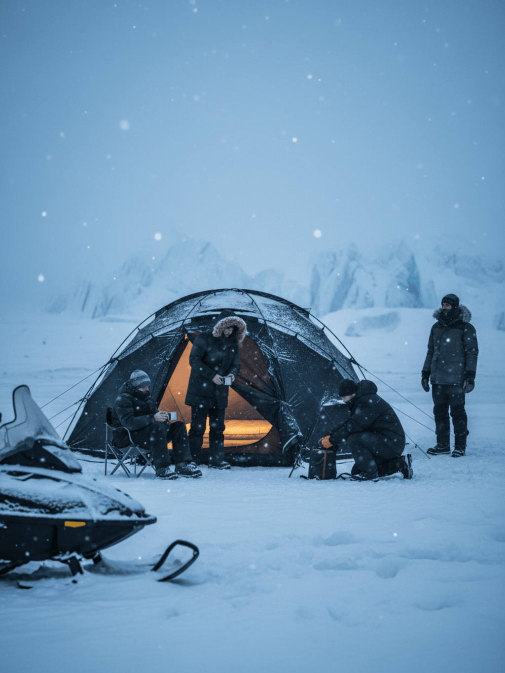 Toile de tente fresh and black | isolante et durable