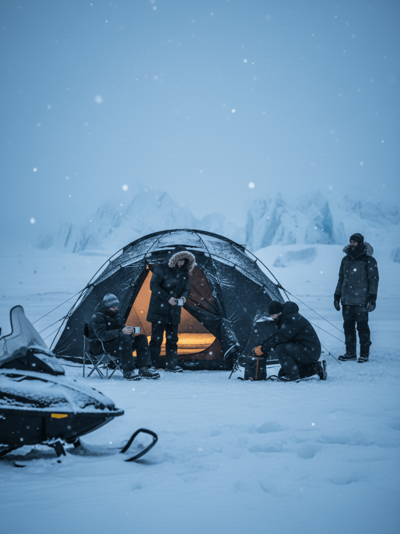 Toile de tente fresh and black | isolante et durable