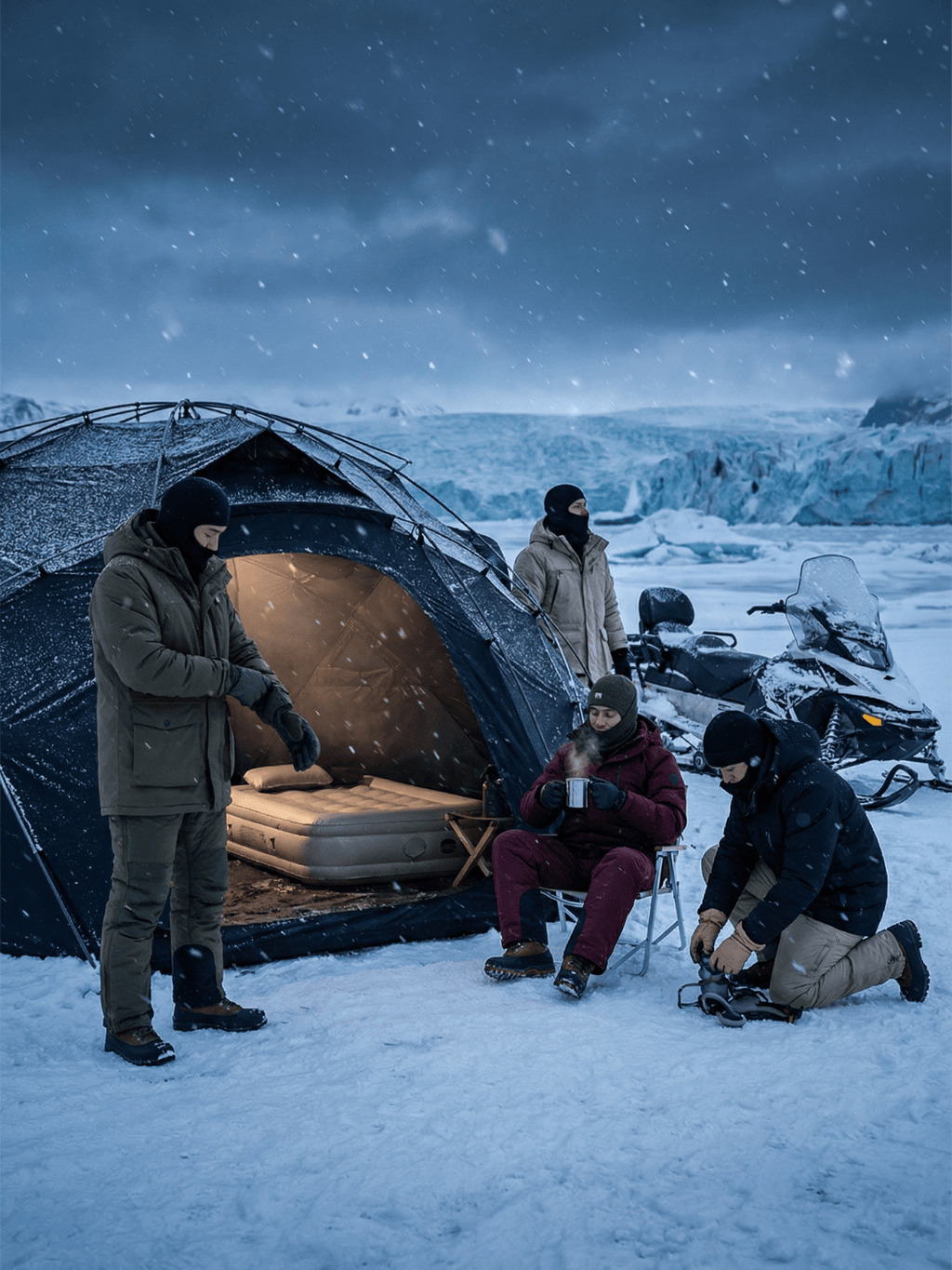 Toile de tente fresh and black | isolante et durable