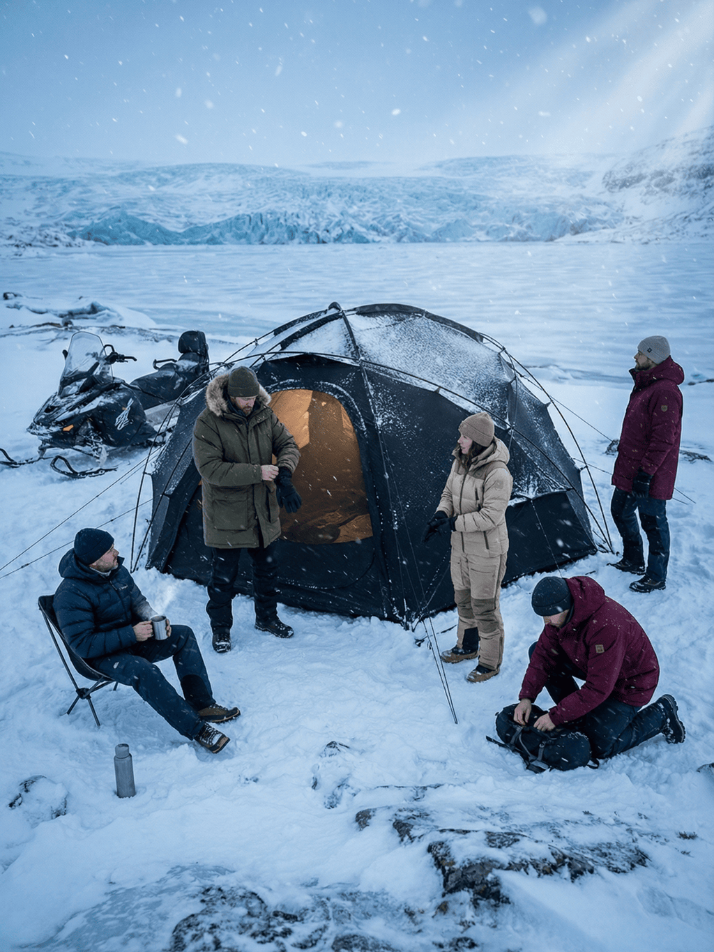 Toile de tente fresh and black | isolante et durable