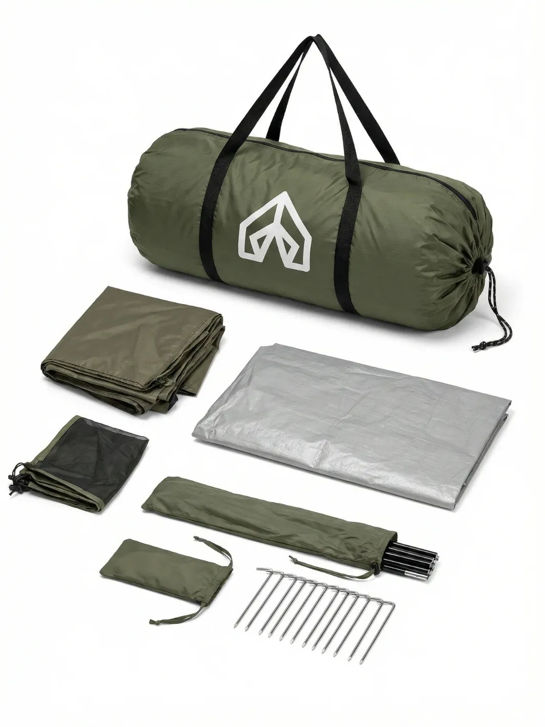 Toile de tente pêche | DEUX PERSONNES CONFORTABLES