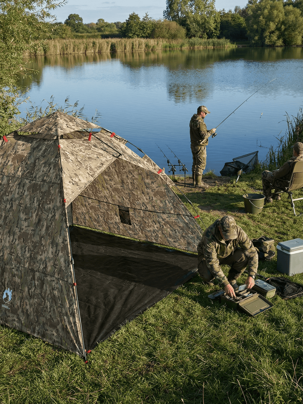 Toile de tente pour la peche | durable et résistante