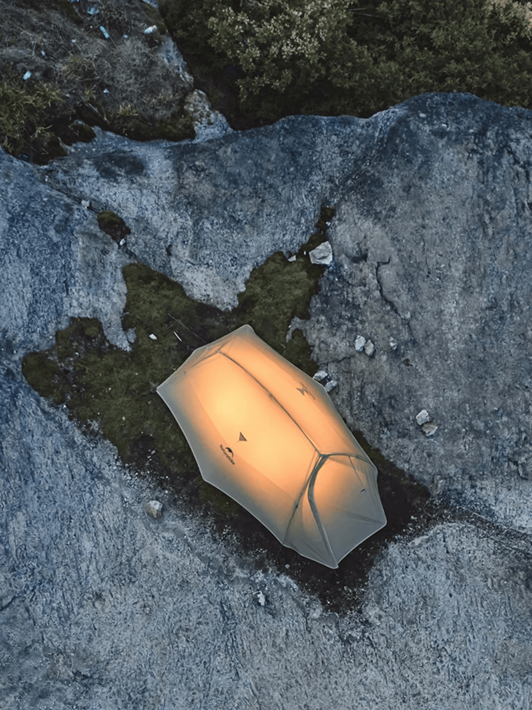 toile de tente trekking 2 places