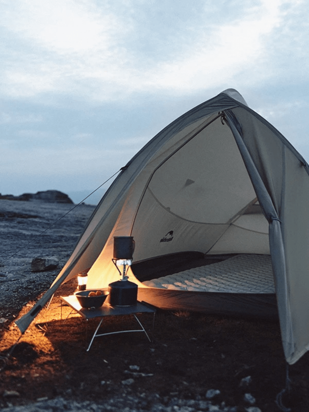 toile de tente trekking 2 places