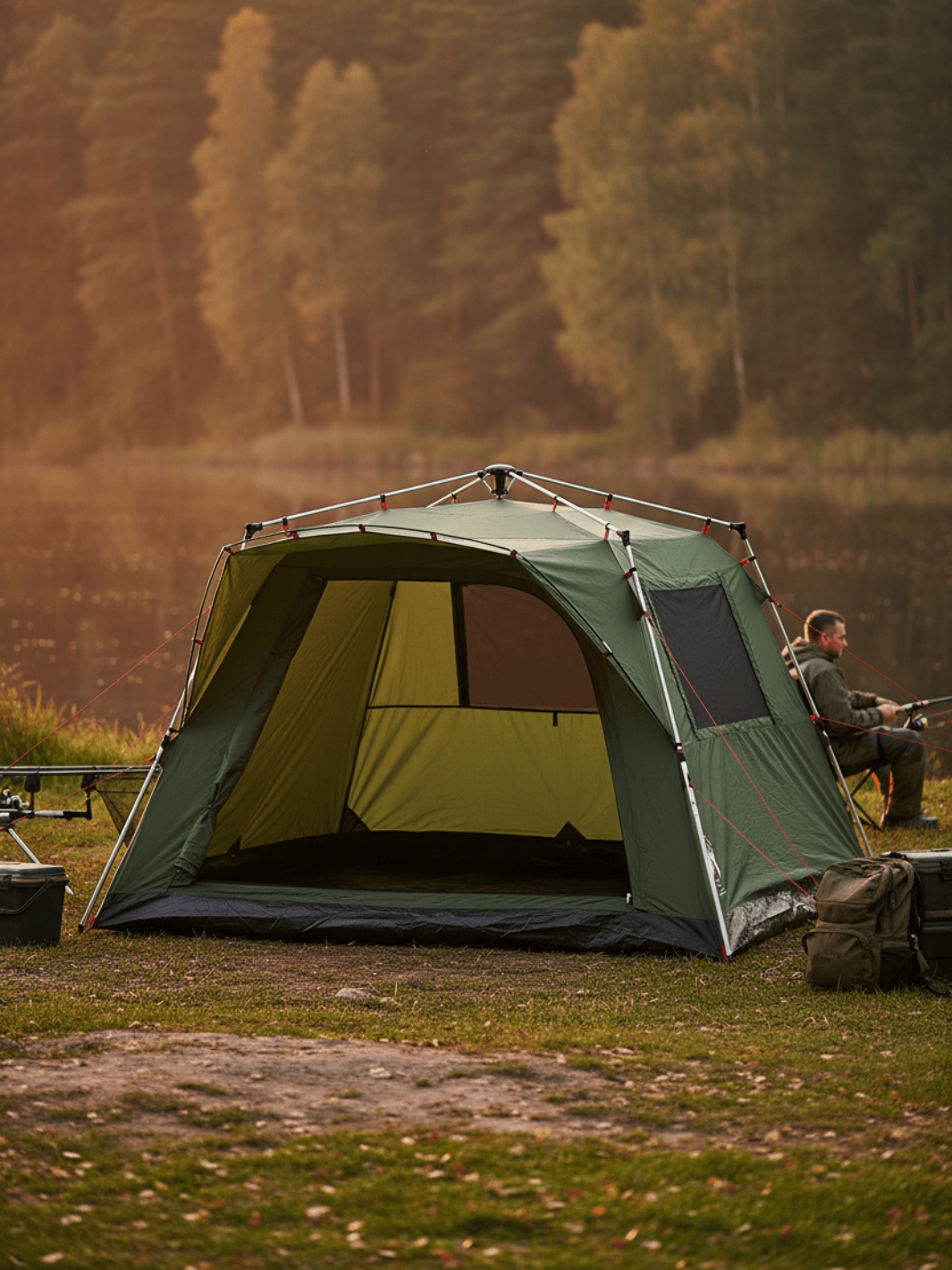 Tonnelle pêche carpe | Abri pratique & Automatique