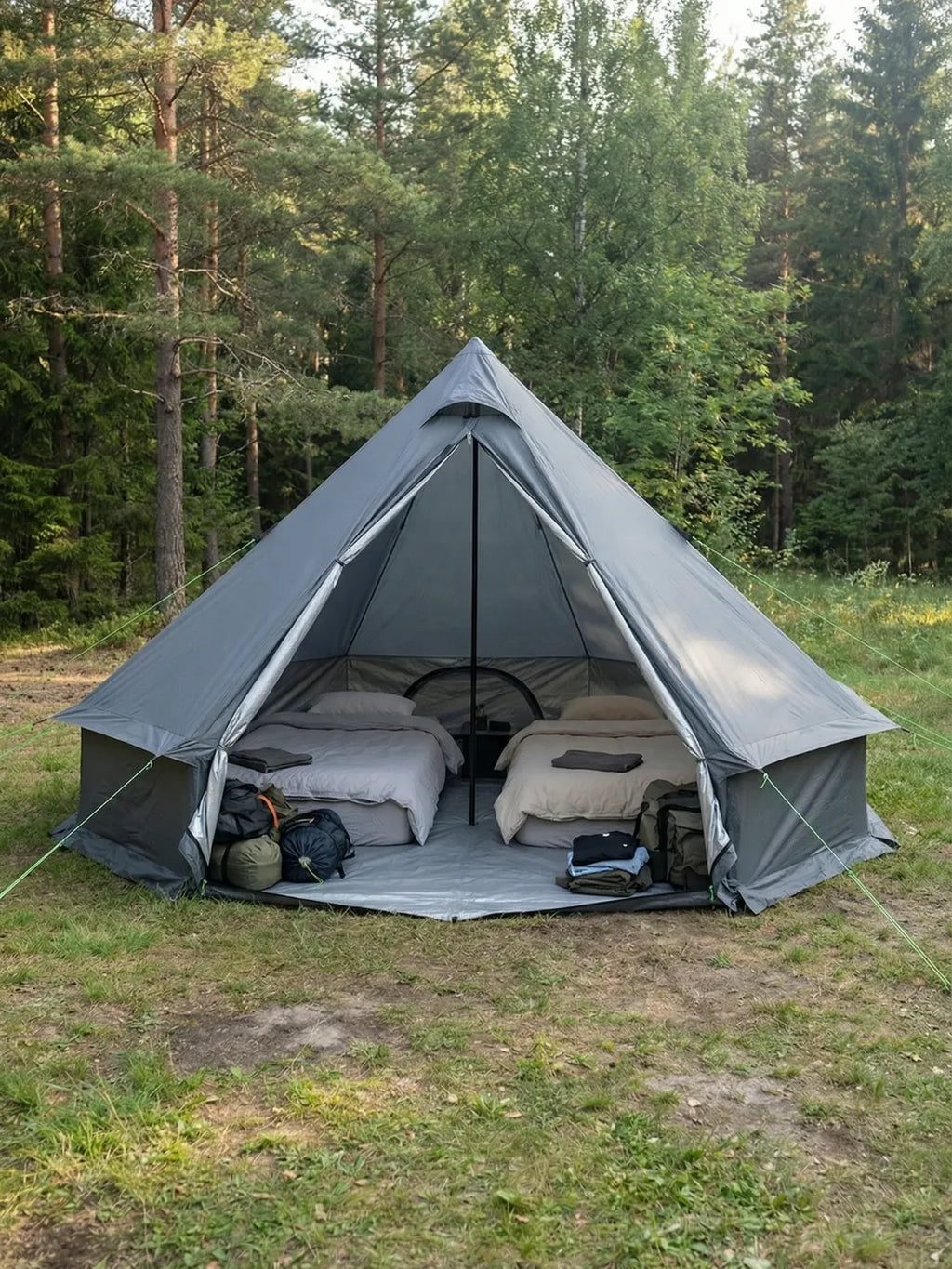 Yourte tente 8 personnes | spacieuse et confortable