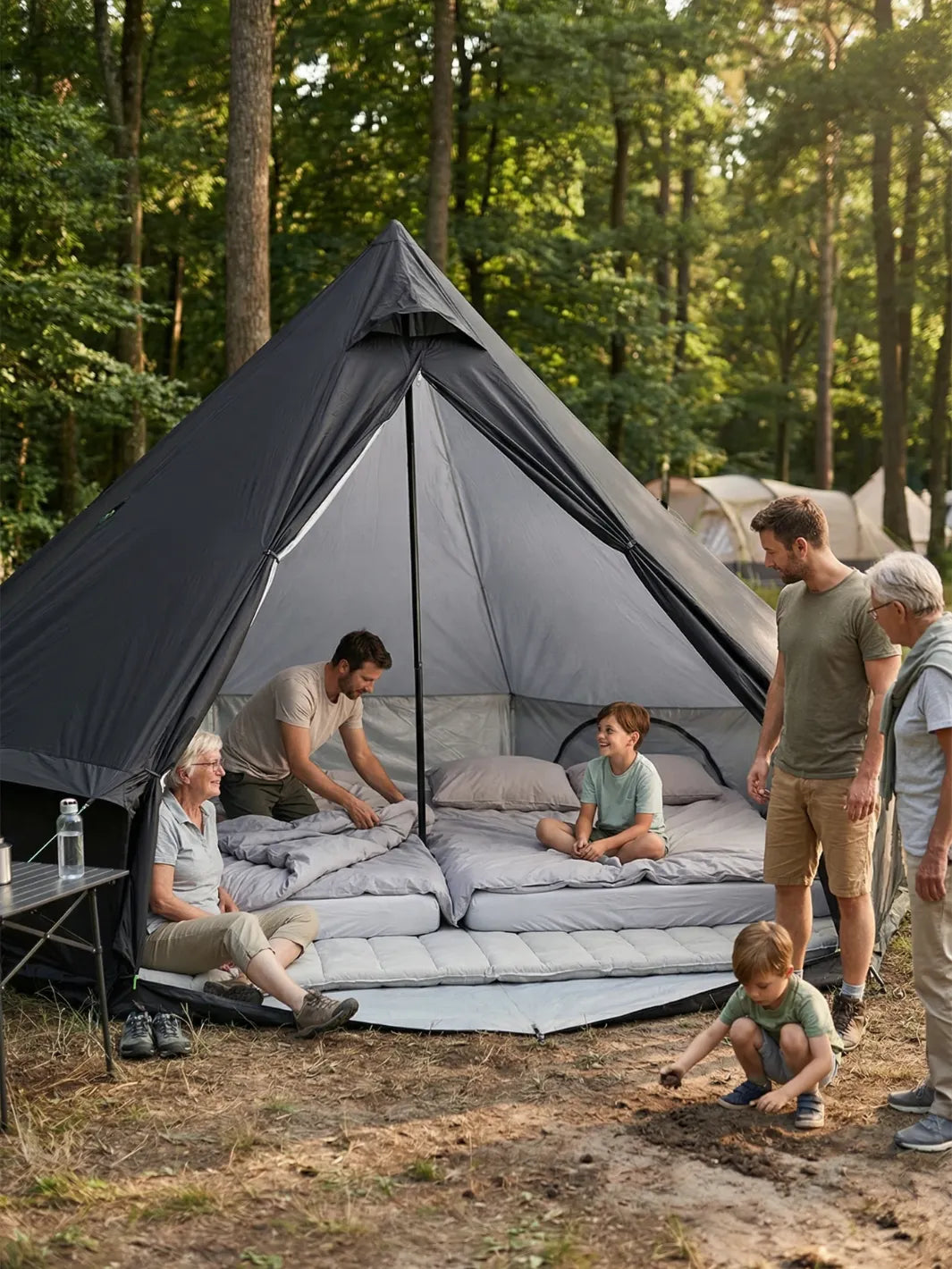 Yourte tente 8 personnes | spacieuse et confortable